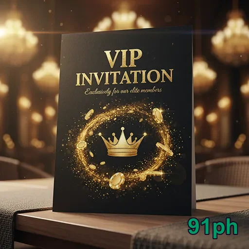 Exclusive VIP member enjoying rewards at 91ph